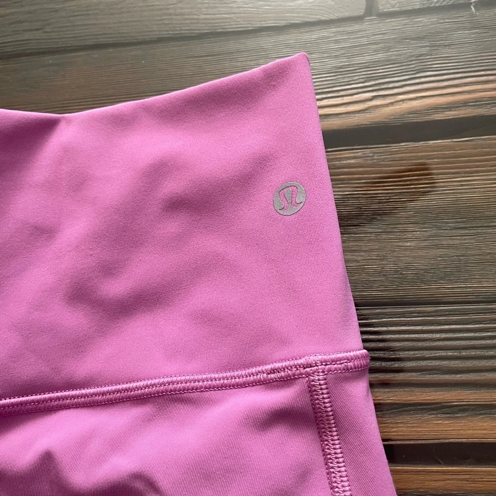 Lululemon Wunder Under High-Rise Leggings - Magenta Glow - Picture 6 of 12